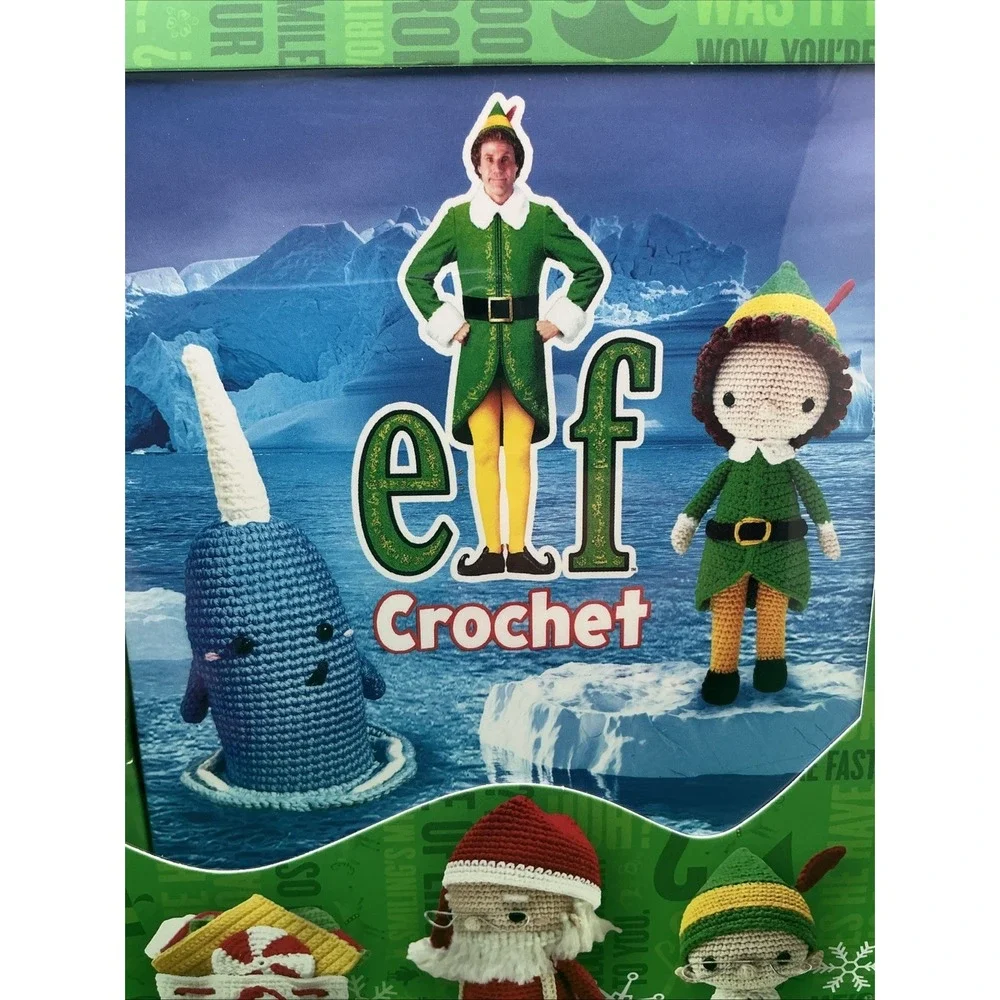 Elf Crochet,‎ Complete Set to Make 12 Elf-Inspired Gifts. BRAND NEW